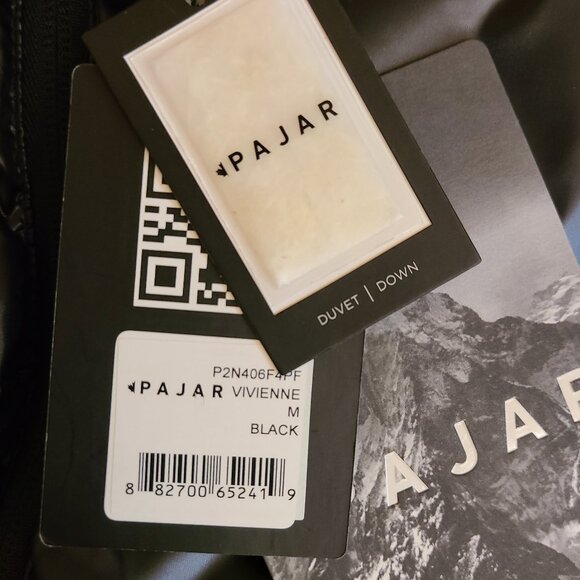 Pajar Vivienne Boxy Short Channel Quilted Puffer - Medium NWT - Picture 6 of 12